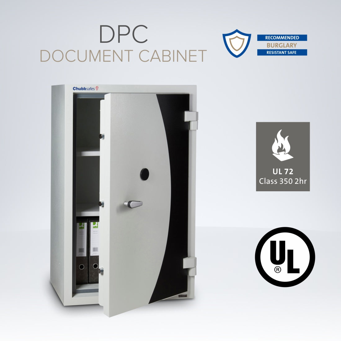 Chubbsafes DPC Fire Resistant Cabinet Size 240 key lock