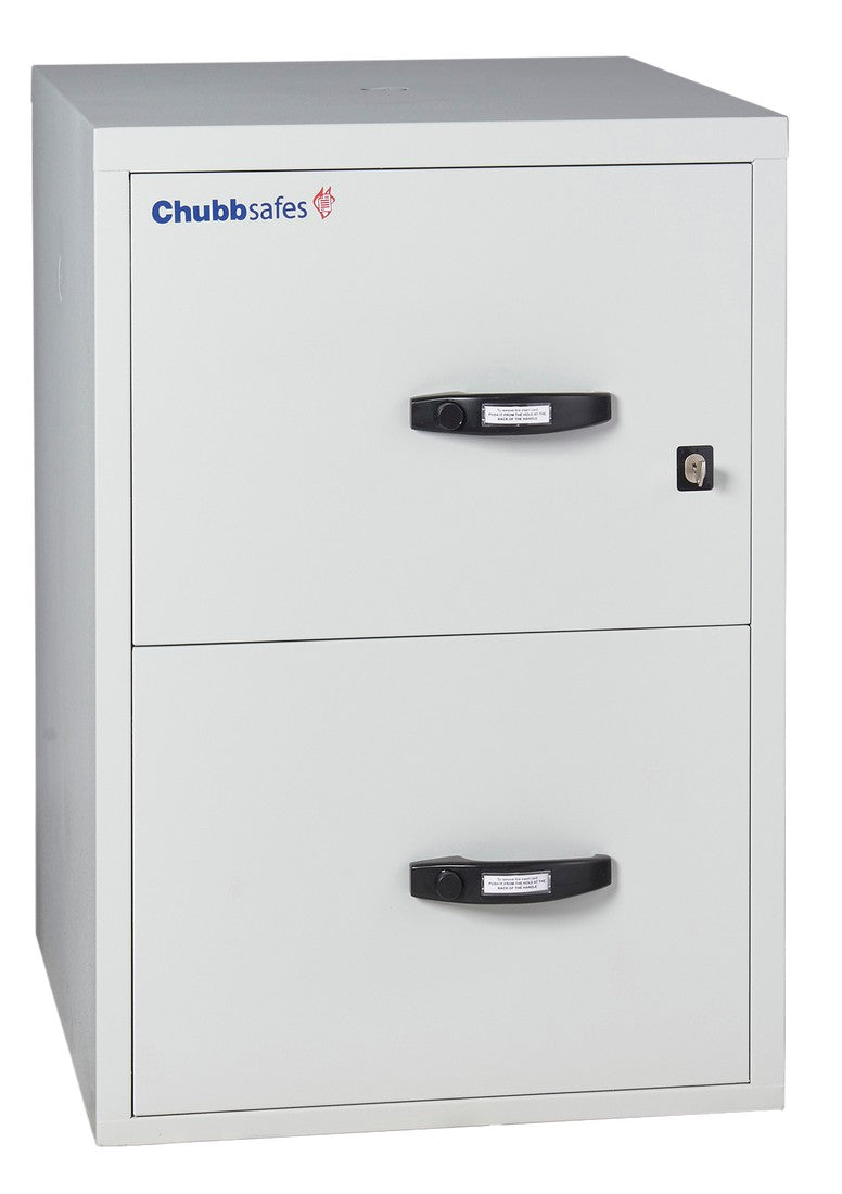 Chubbsafes Fire File 60 Filing Cabinet 2 DRAWER key lock